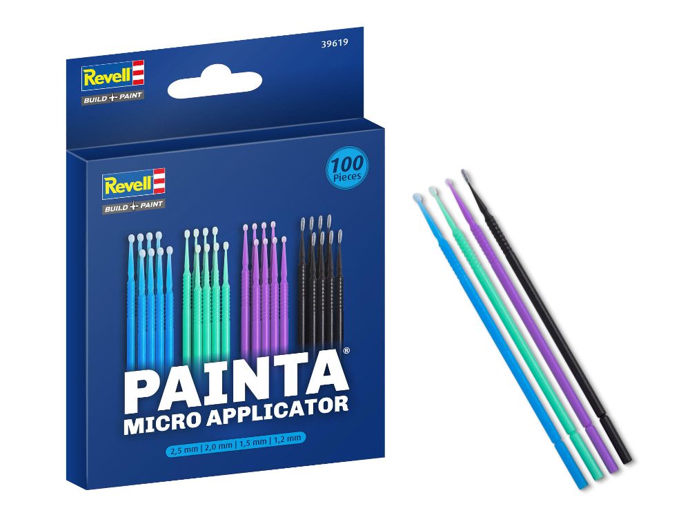 Revell 39619 PAINTA Micro Applicator / 100 Stück Zubehör NEU OVP