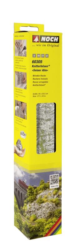 Noch 60305 Knitterfelsen® “Seiser Alm” - 45 x 25,5 cm - Neu - OVP