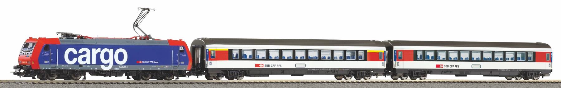 Piko 59107 SmartControl WLAN Set mit Bettungsgleis SBB Spur H0