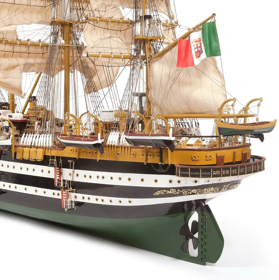 OcCre 15006 Amerigo Vespucci (inkl. Segelsatz) 1:100 Holzbausatz