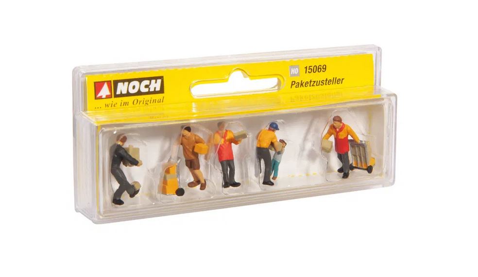 Noch 15069 Paketzusteller 1:87 Spur H0 Neu OVP Figuren