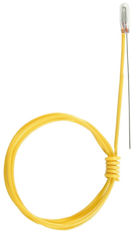 Viessmann 6222 Glühlampe klar T 1/2, Ø 1,8 mm, 16 V, 30 mA,1 Kabel, 1 blank
