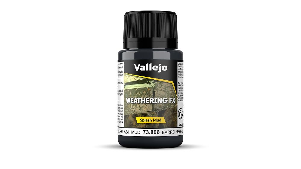Vallejo 73806 Schlammspritzer, dunkel, 40 ml Weathering NEU