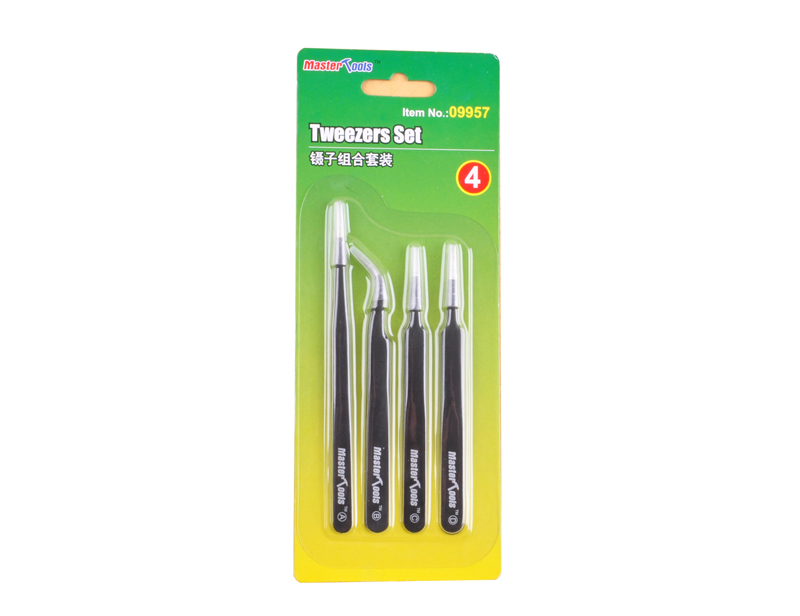 Master Tools 09957 Tweezers set Pinzettenset NEU OVP