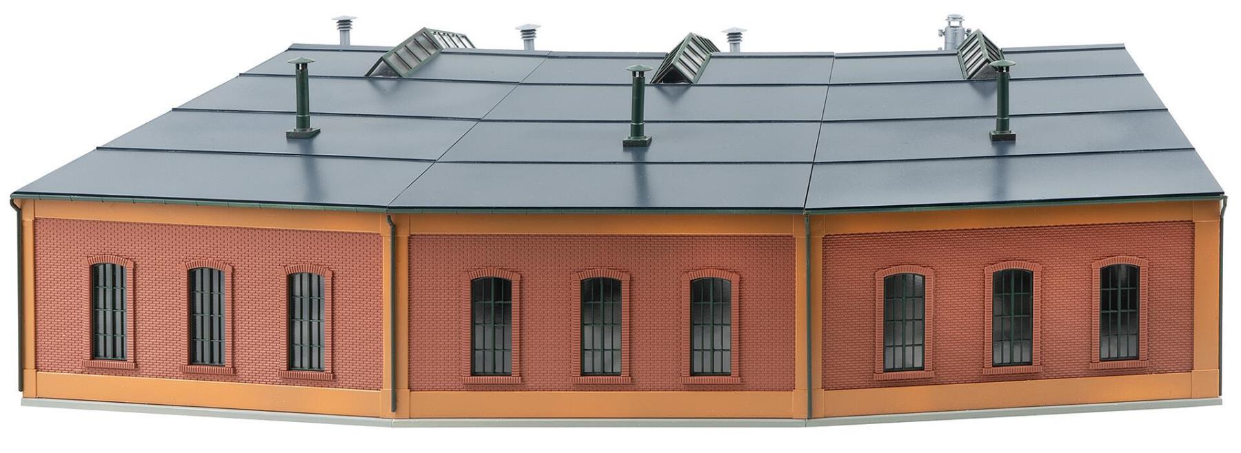 Faller 120281 Ringlokschuppen mit 12°-Teilung 1:87 Spur H0 Bausatz