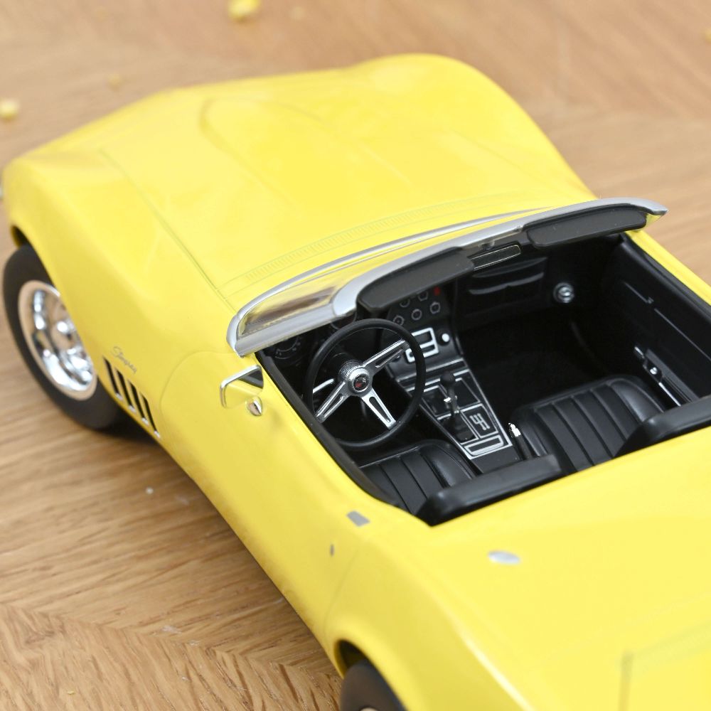 Norev 189039 Chevrolet Corvette Convertible 1969 Daytona Gelb 1:18