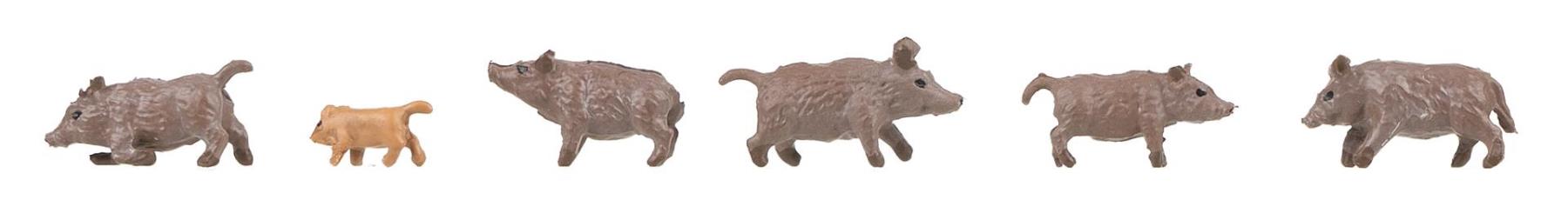 Faller 155909 Wildschweine 1:160 Spur N Neu OVP Tiere