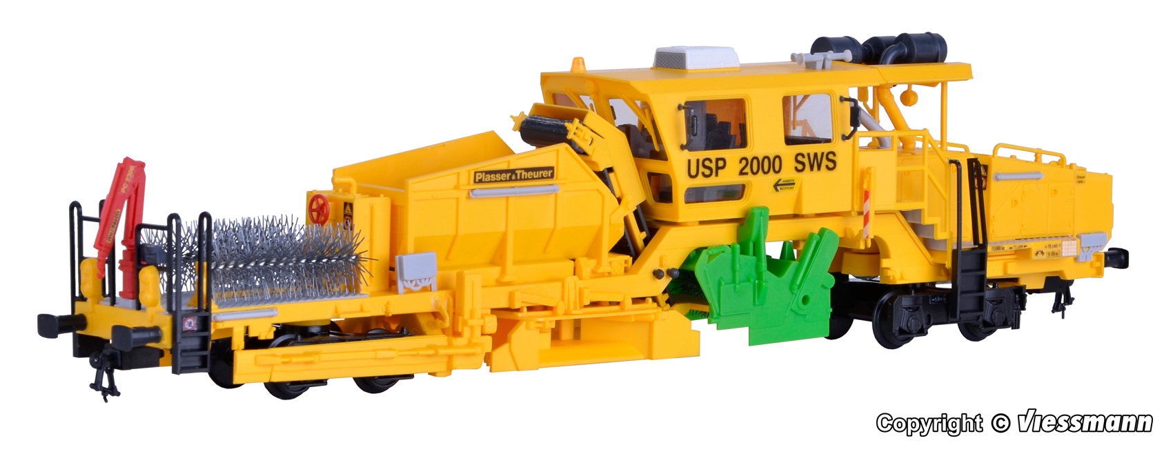 Kibri 16060 Schotterverteil- u. Profiliermaschine USP2000SWS 1:87