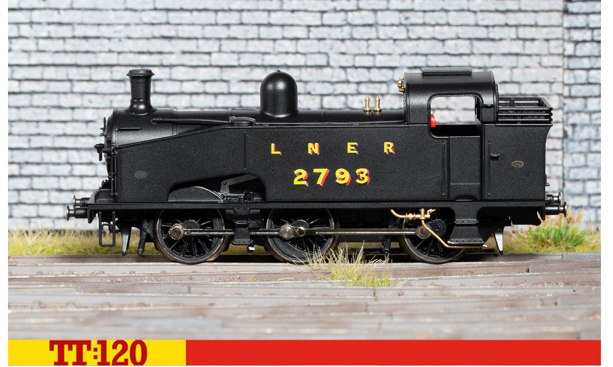 Hornby TT3025M LNER J50 Class 0-6-0T 2793 Era 3 1:120 Spur TT NEU