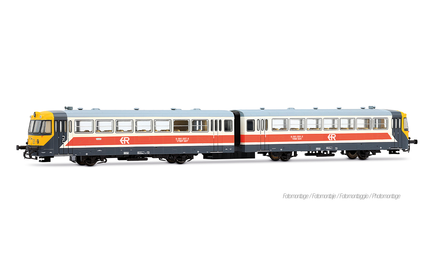 Arnold HN2678D RENFE, 2-tlg. Dieseltriebwagen 591.500 „Ferrobus” in „Region