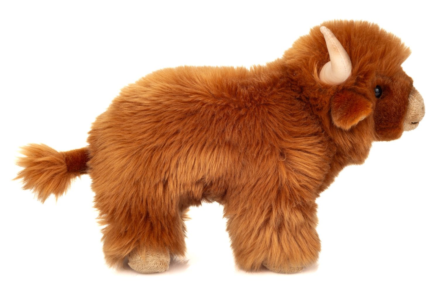 Teddy Hermann 917335 Hochlandrind 28 cm Stoff/Plüsch/Kuscheltier NEU