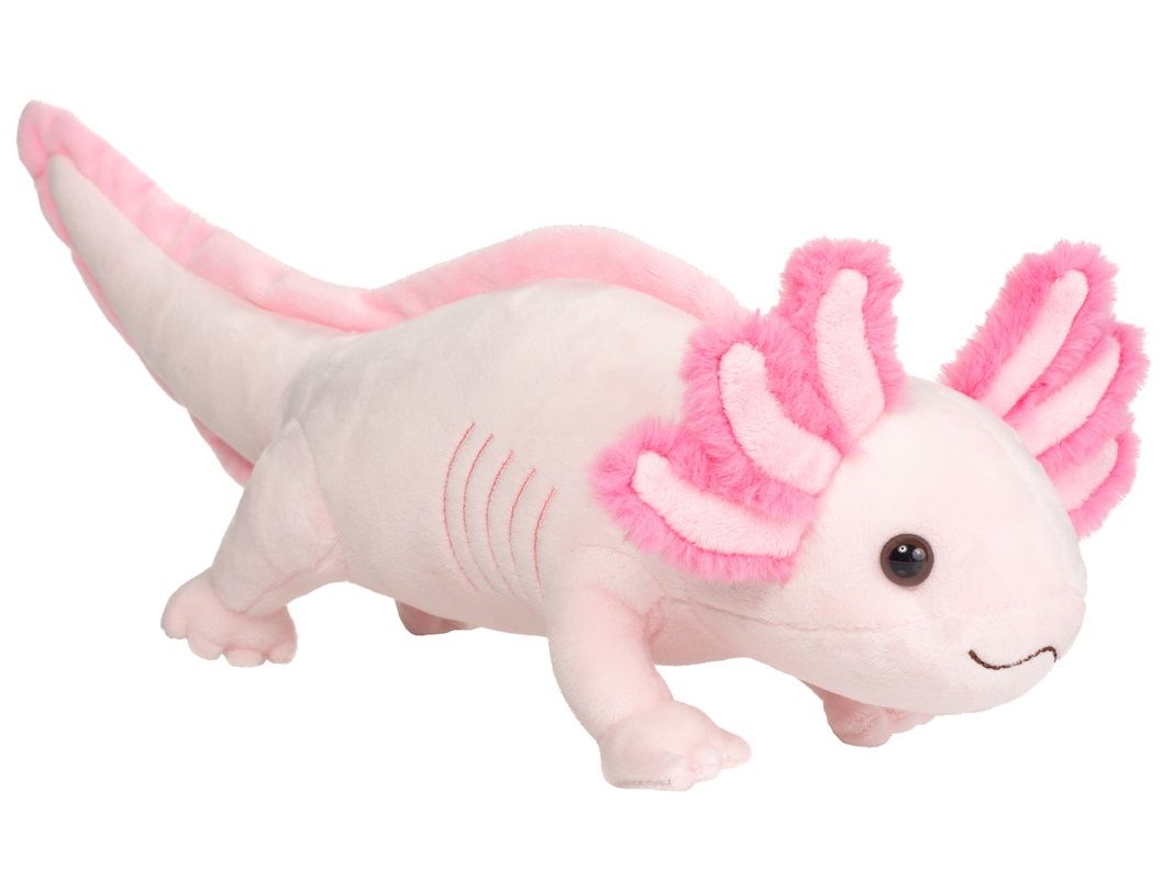Teddy Hermann 901594 Axolotl rosa 36 cm Stoff/Plüsch/Kuscheltier NEU