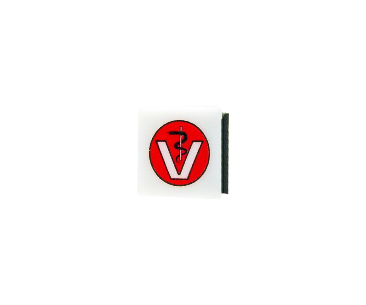 Viessmann 1377 Reklameschild Tierarzt mit LED-Beleuchtung Spur H0