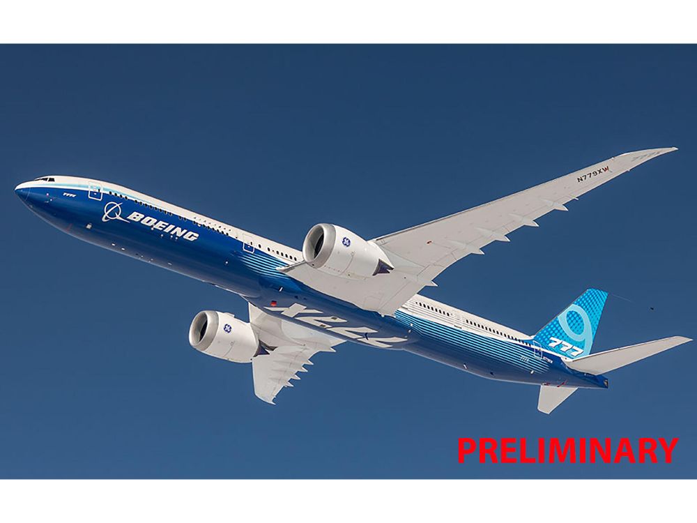 Revell 03748 Boeing 777-9 Modellbausatz 1:144