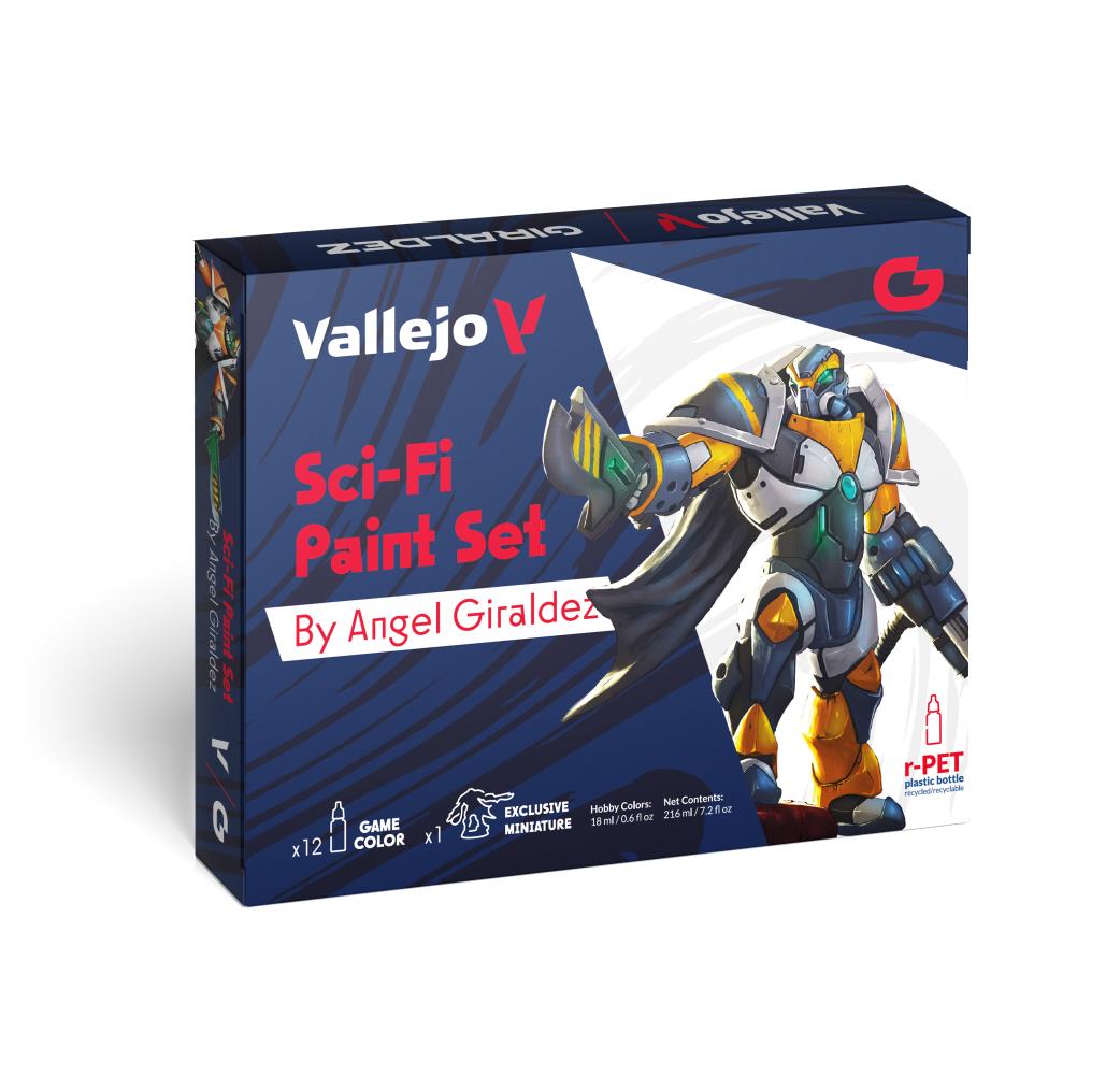 Vallejo 72313 Farb-Set Sci-Fi Paint Game Color Neu OVP