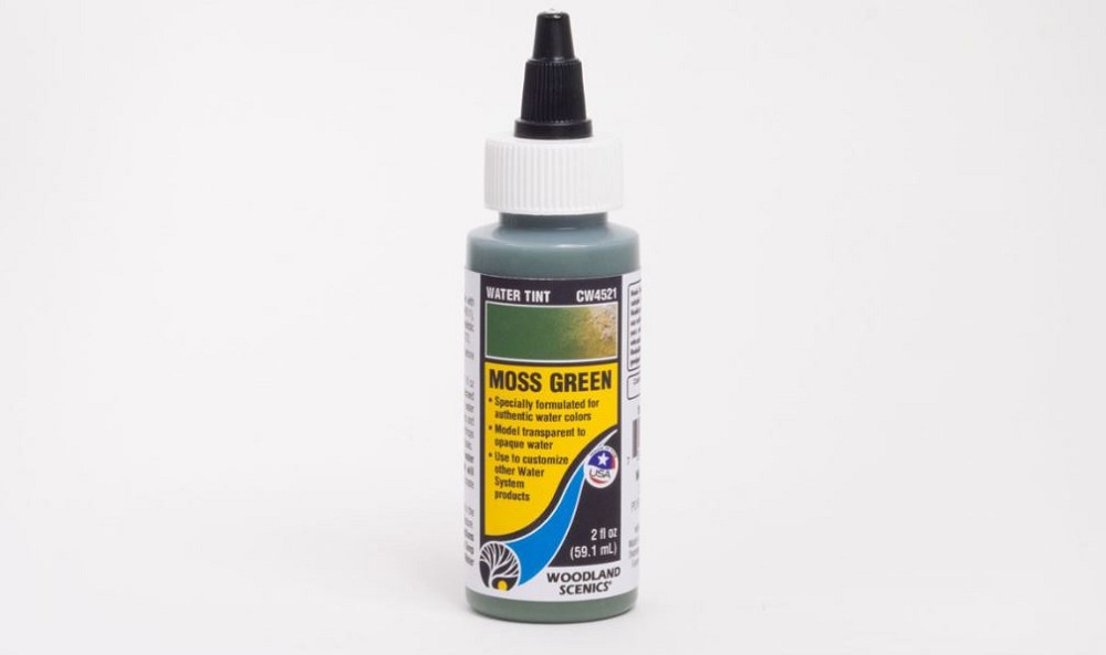 Woodland Scenics CW4521 Moss Green Water Tint - Neu - OVP