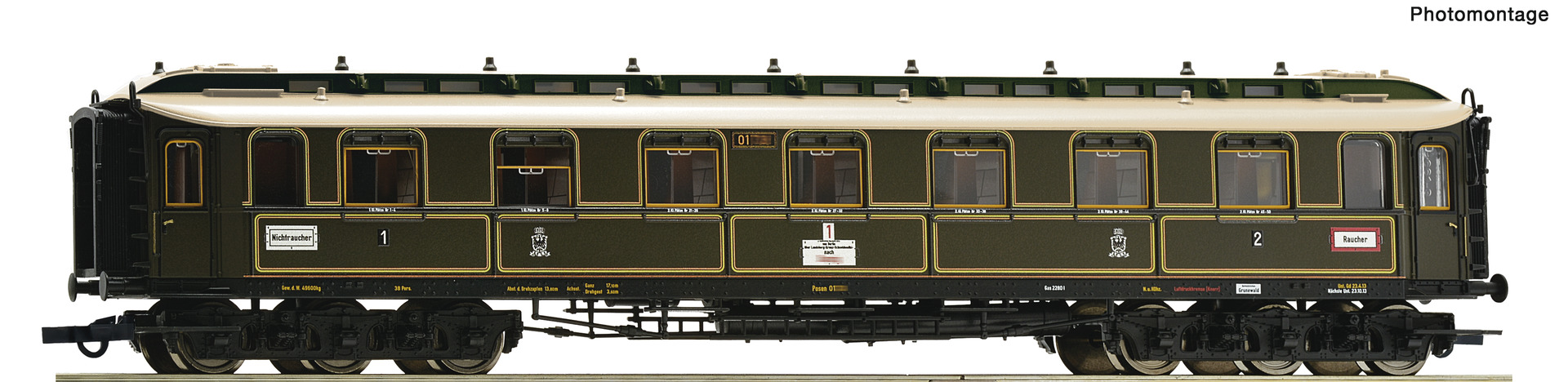 Roco 6200237 Schnellzugwagen 1./2. Klasse