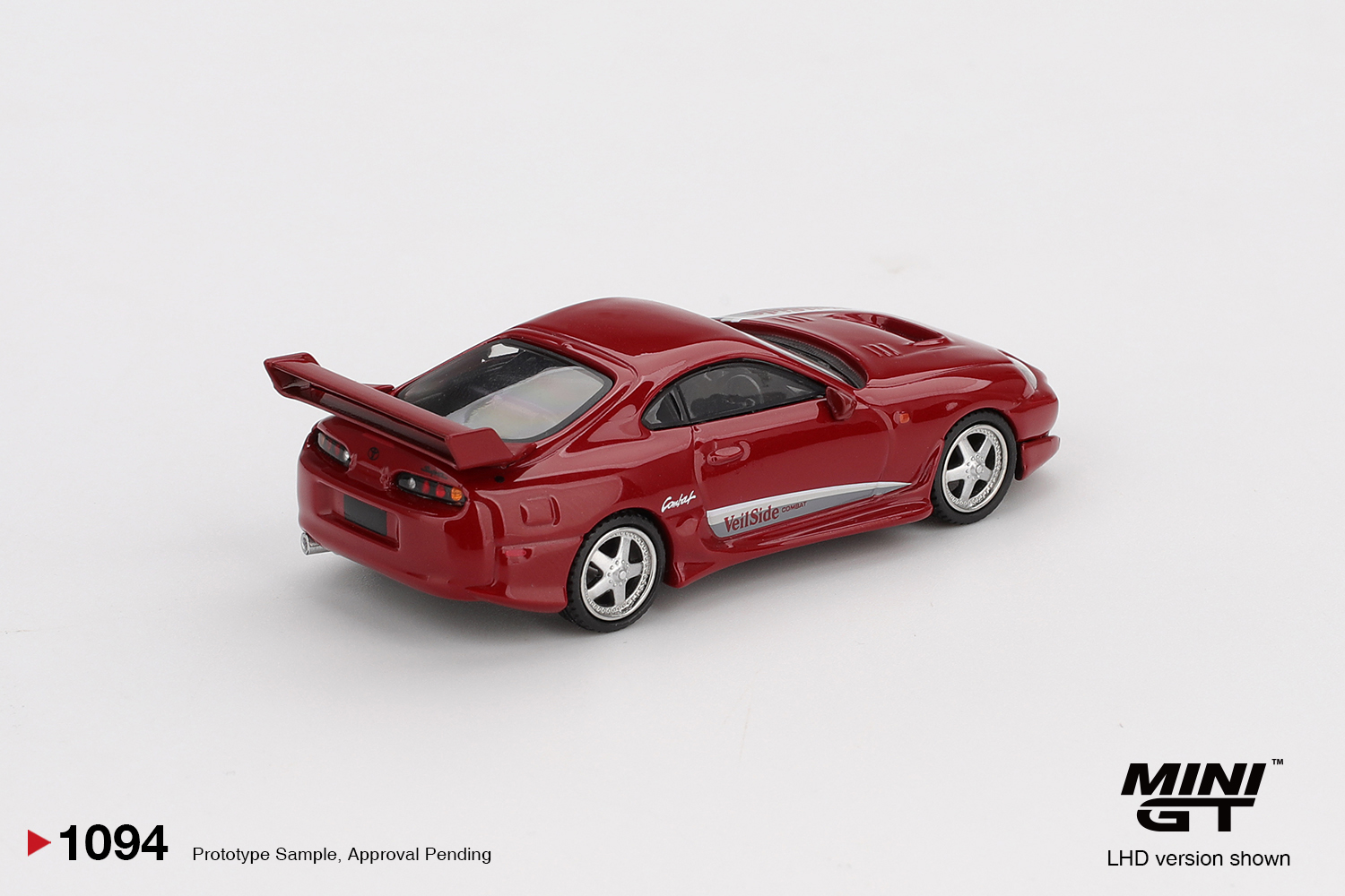 Mini GT MGT01094-L 1:64 TOYOTA SUPRA MK4 (A80) VEILSIDE COMBAT V-I RED 1994