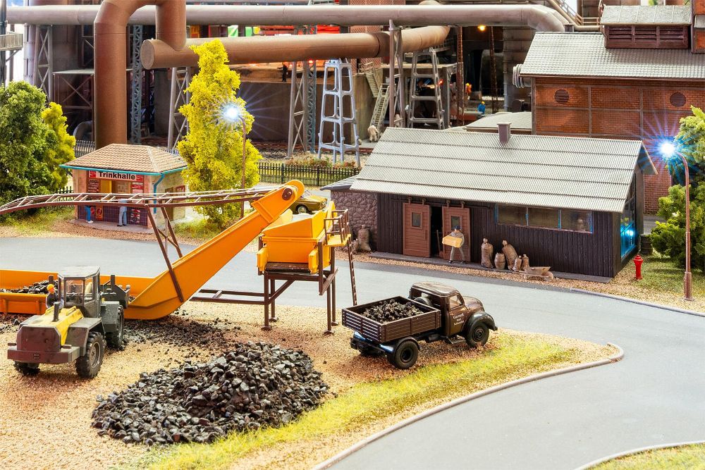 Faller 191841 Lagerschuppen mit Förderband 1:87 Spur H0 Bausatz