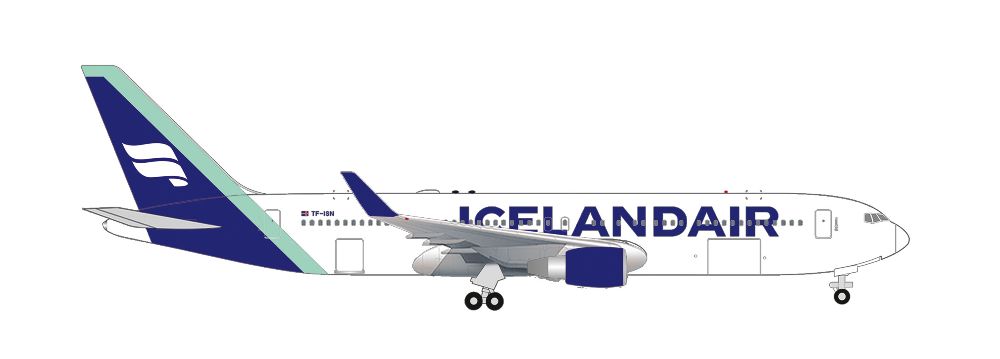 Herpa 539241 B767-300 Icelandair Borreal 1:500