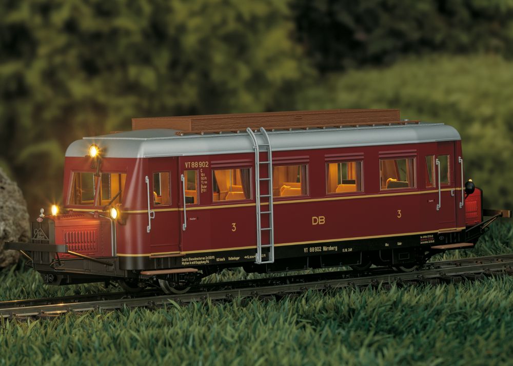 Märklin 55133 Dieseltriebwagen Cvt-34 VT 88.9 (DB) 1:32 Spur 1 NEU