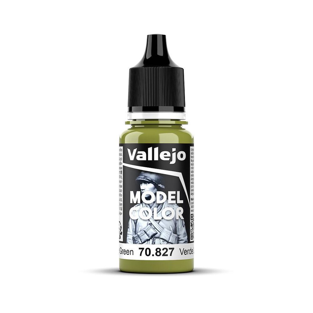 Vallejo 70827 Lindgrün, matt, 18 ml Model Color NEU