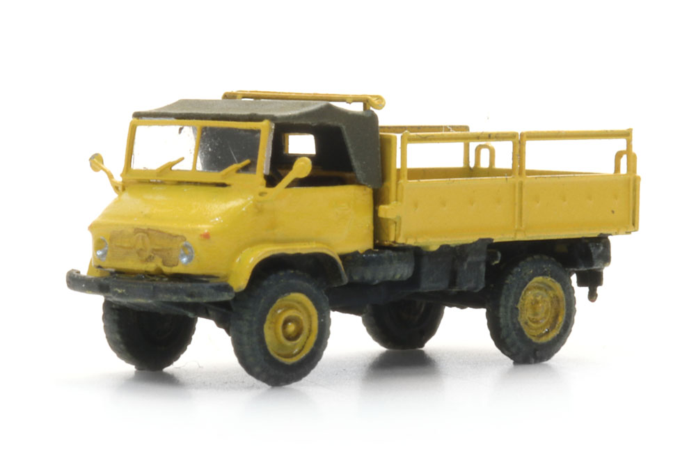 Artitec 322.054 Unimog 404s gelb
