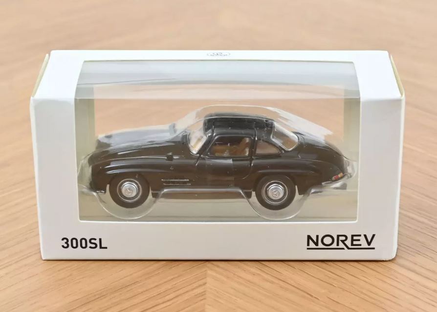 Norev 351198 Mercedes Benz 300 SL 1954 Schwarz Jet-car 1:43 Neu