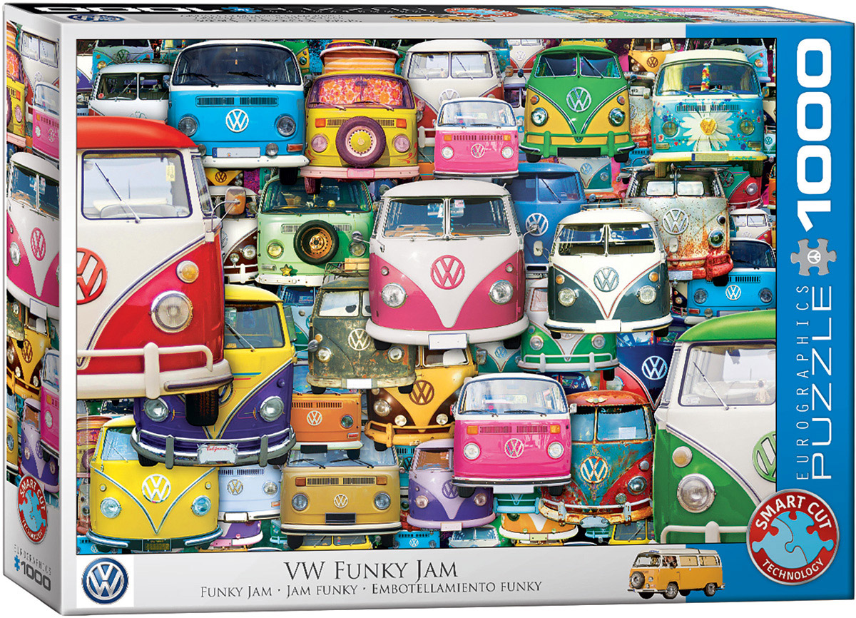 EUROGRAPHICS 6000-5423 VW Bus Funky Jam 1000 Teile Puzzle