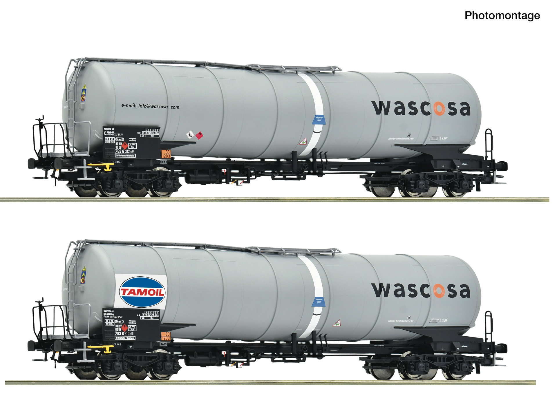 Roco 6600232 2-tlg. Set: Kesselwagen