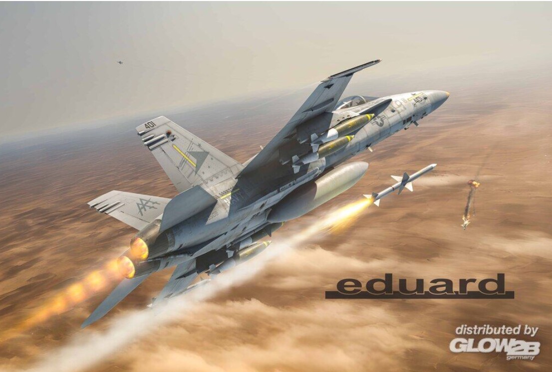 Eduard Plastic Kits 11195 HORNET LEGACY in 1:48