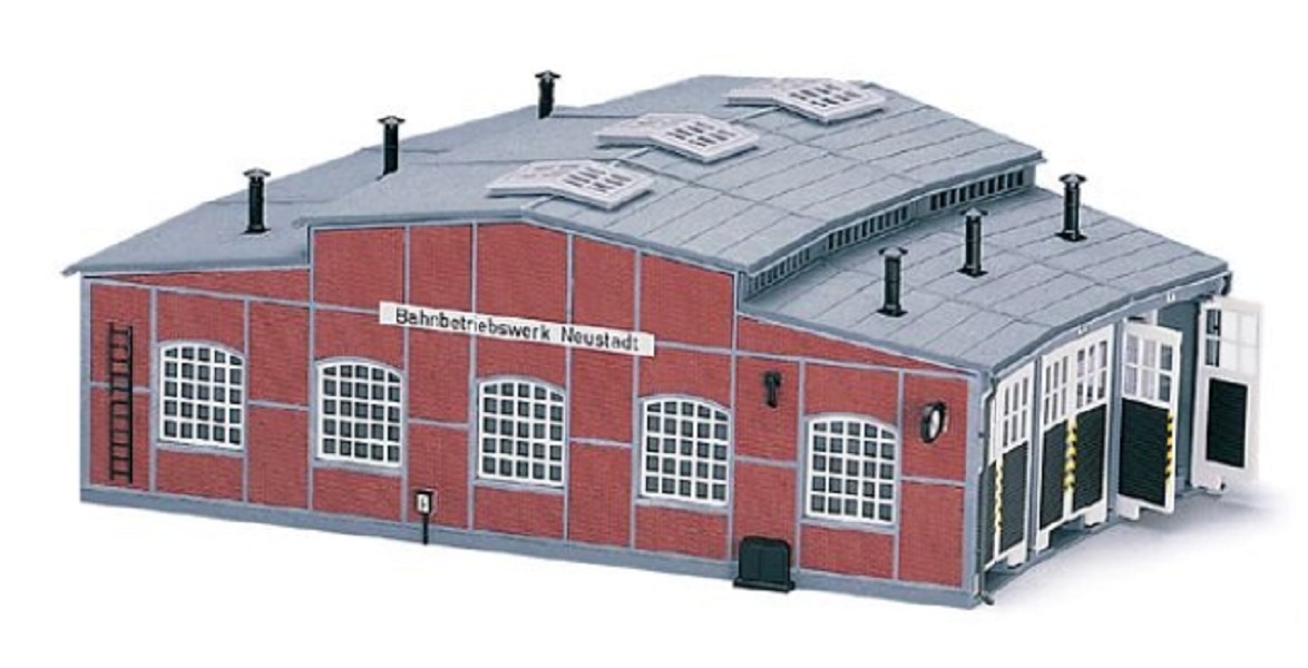 Fleischmann 9475 Ringlokschuppen Bausatz 1:160 Spur N