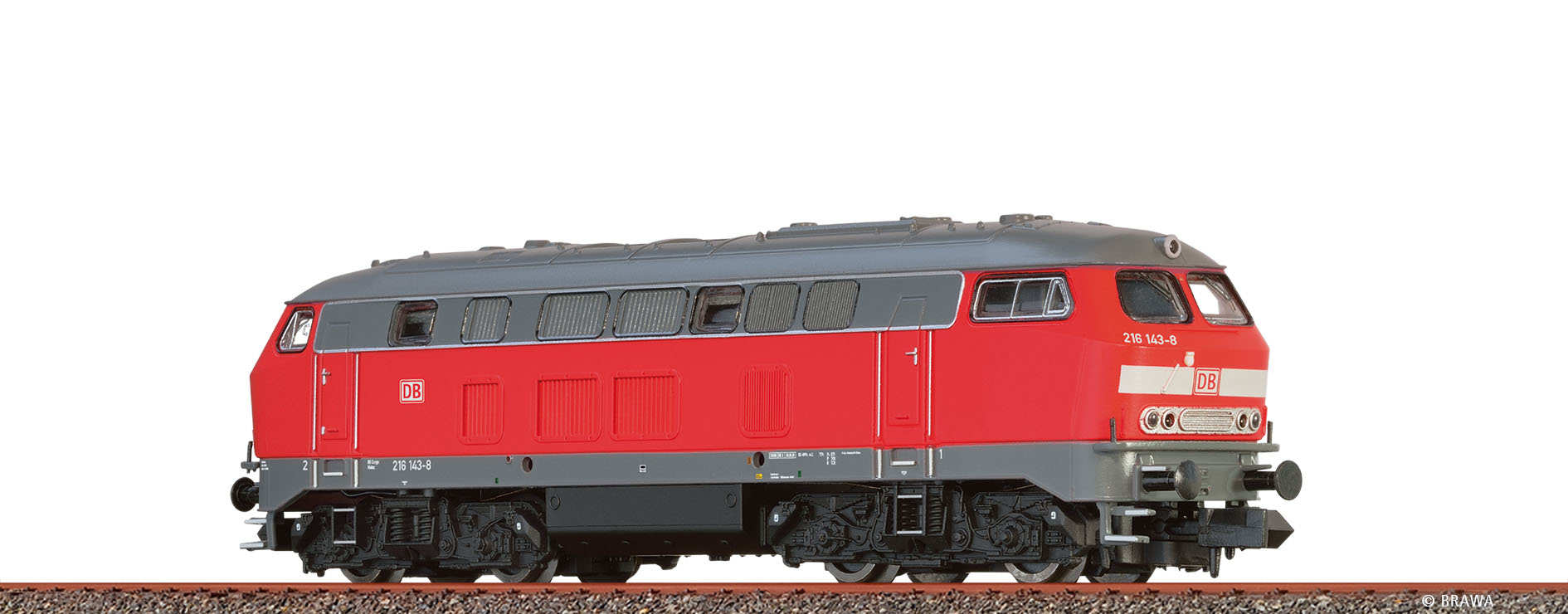 Brawa 61222 N Diesellok BR 216 DB AG