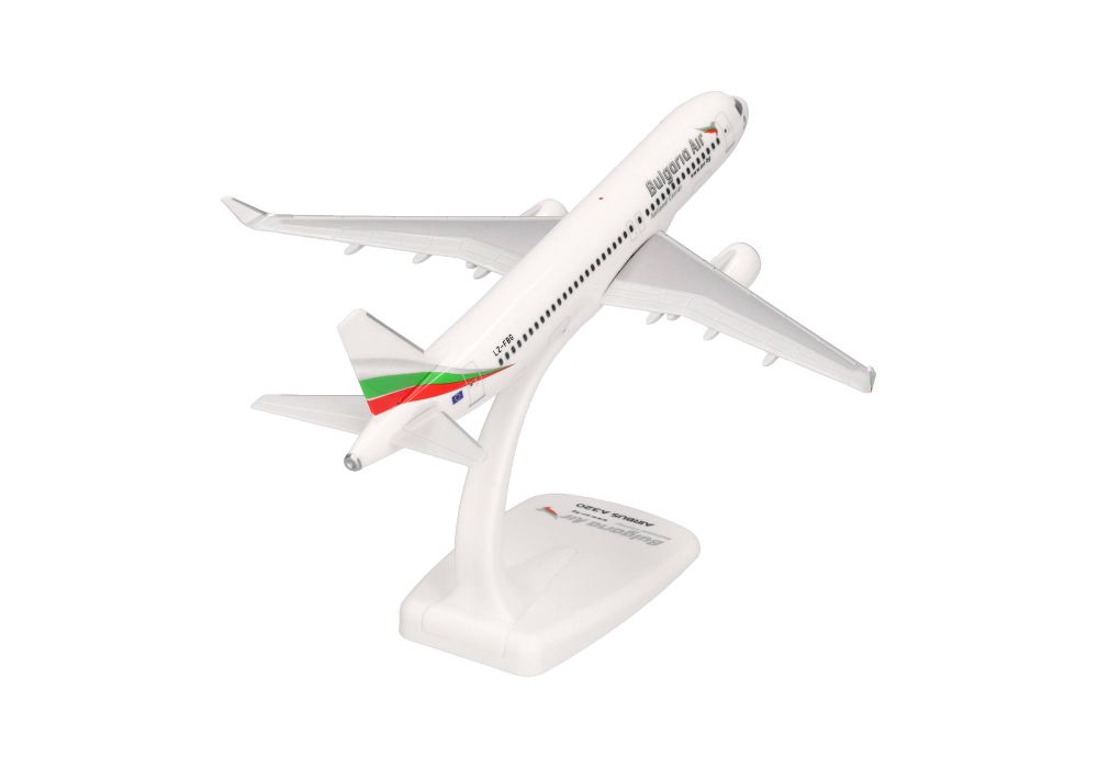 Herpa 614962 Bulgaria Air Airbus A320 – LZ-FBG 1:200 Snap-Fit NEU