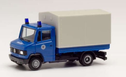 Herpa 939706 Mercedes Benz T2 Planen LKW Polizei 1:87 H0 Neu OVP