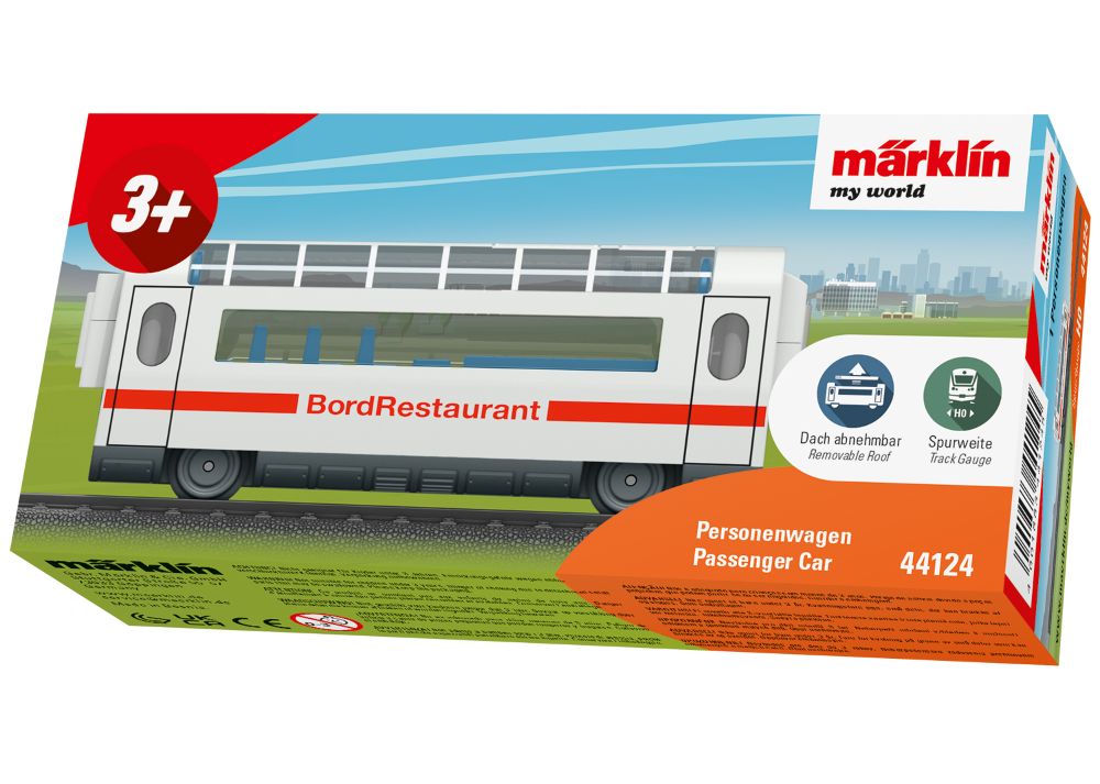 Märklin 44124 my world - Personenwagen "Bord Restaurant" Spur H0