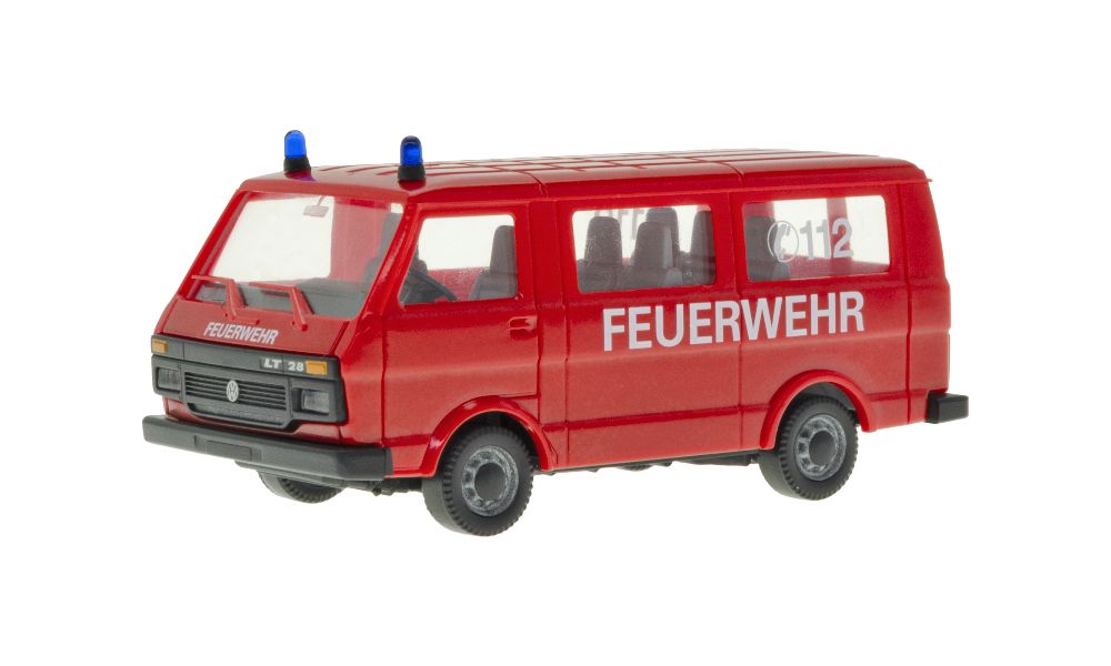 Kibri 11245 Feuerwehr VW LT Bus mit Blaulicht 1:87 Spur H0 NEU