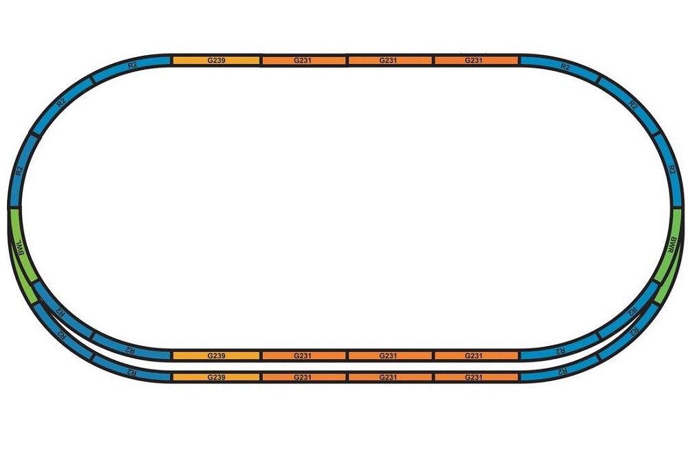 Piko 55367 Bettung für A-Gleis Set A+E 1:87 Spur H0 Neu OVP
