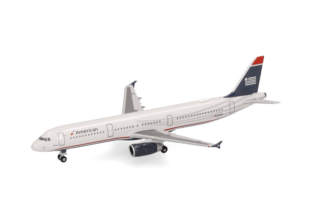 Herpa 538251 American Airlines Airbus A321 - N578UW 1:500 Neu
