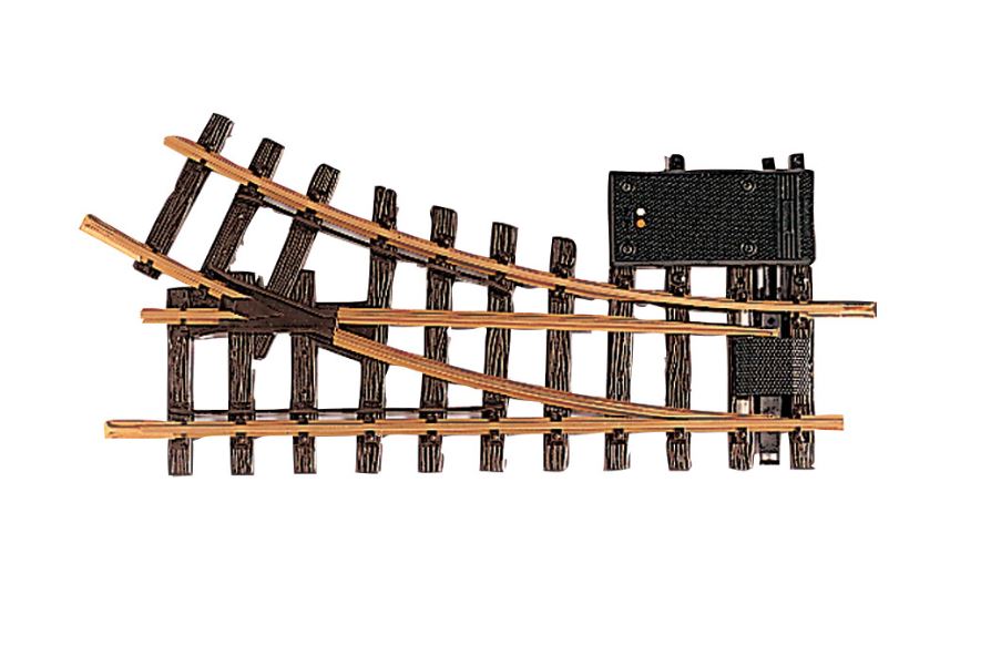 LGB 12050 Elektrische Weiche rechts, R1, 30° - Spur G - Neu - OVP