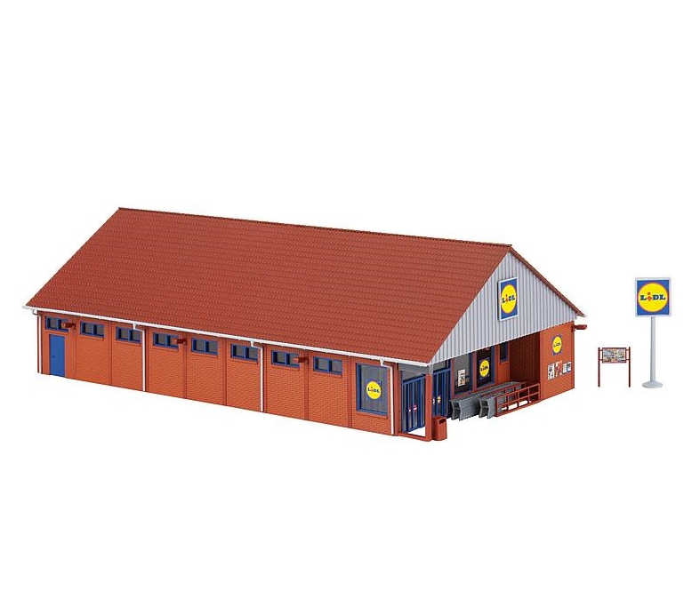 Faller 130615 Lidl-Markt 1:87 Spur H0 Bausatz Neu OVP