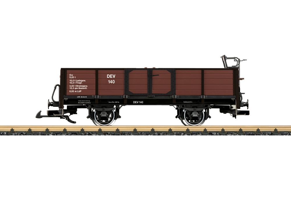 LGB 41036 Offener 2-achsiger Güterwagen DEV 1:22,5 Spur G