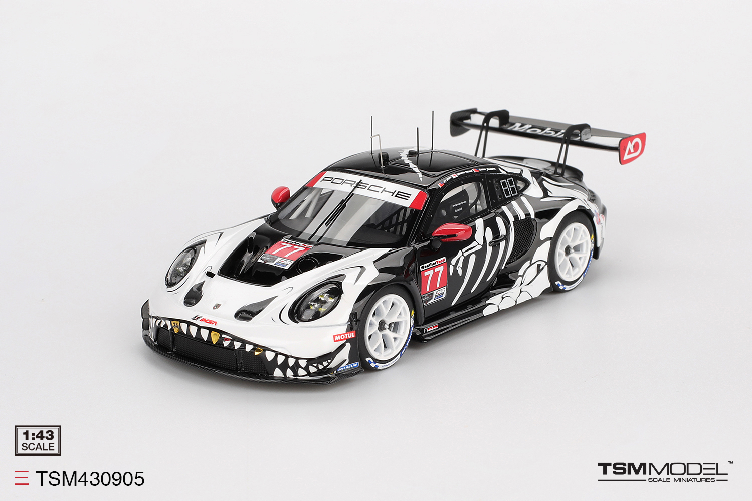 TSM TSM430905 1:43 PORSCHE 911 (992) GT3 R #77 GTD PRO AO RACING