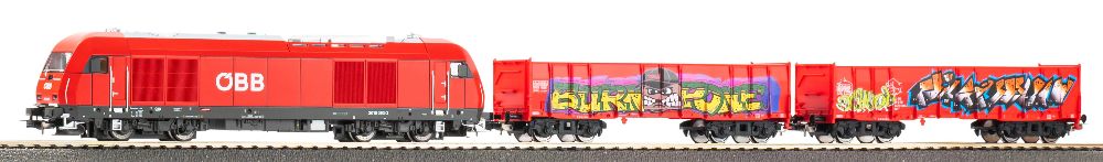 Piko 57033 Start-Set kids Güterzug Rh 2016 ÖBB 1:87 Spur H0 DC