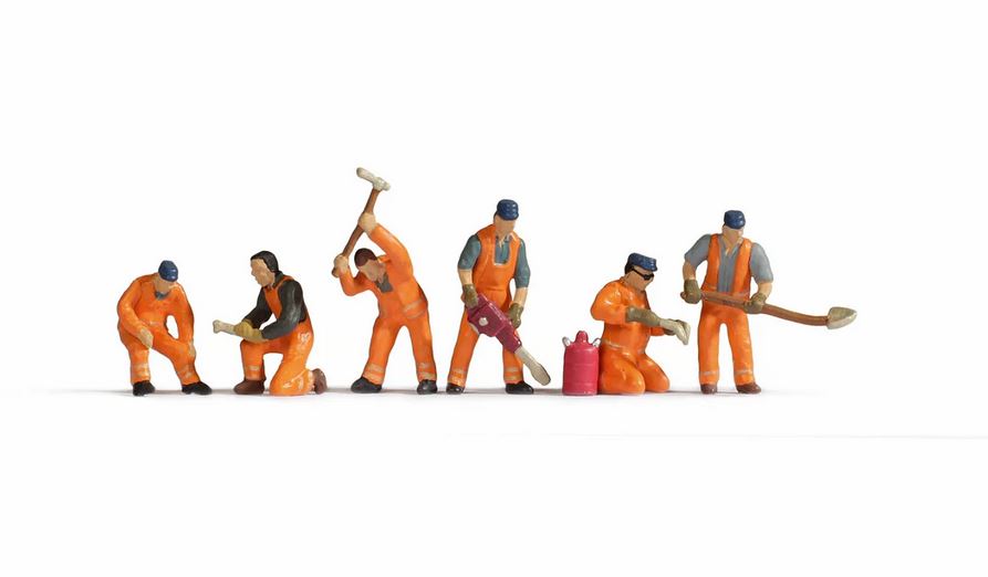 Noch 36276 Gleisbautrupp 1:160 Spur N Neu OVP Figuren