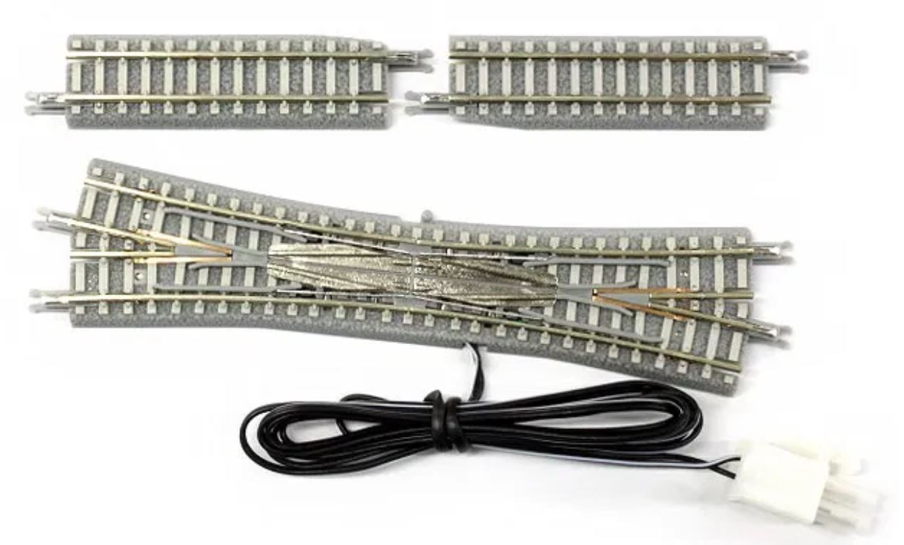 Rokuhan R069 E-Doppelkreuzweiche 13° 112,8 mm 1:220 Spur Z Neu