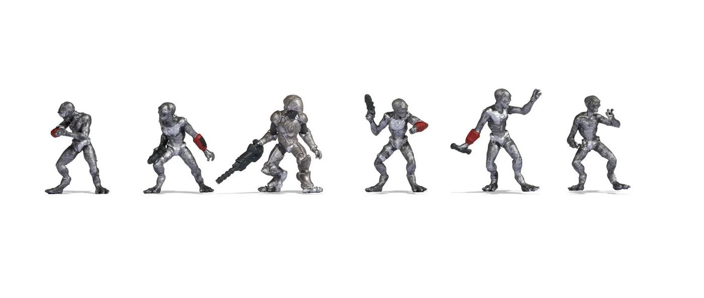 Noch 15812 Aliens 1:87 Spur H0 Neu OVP Figuren