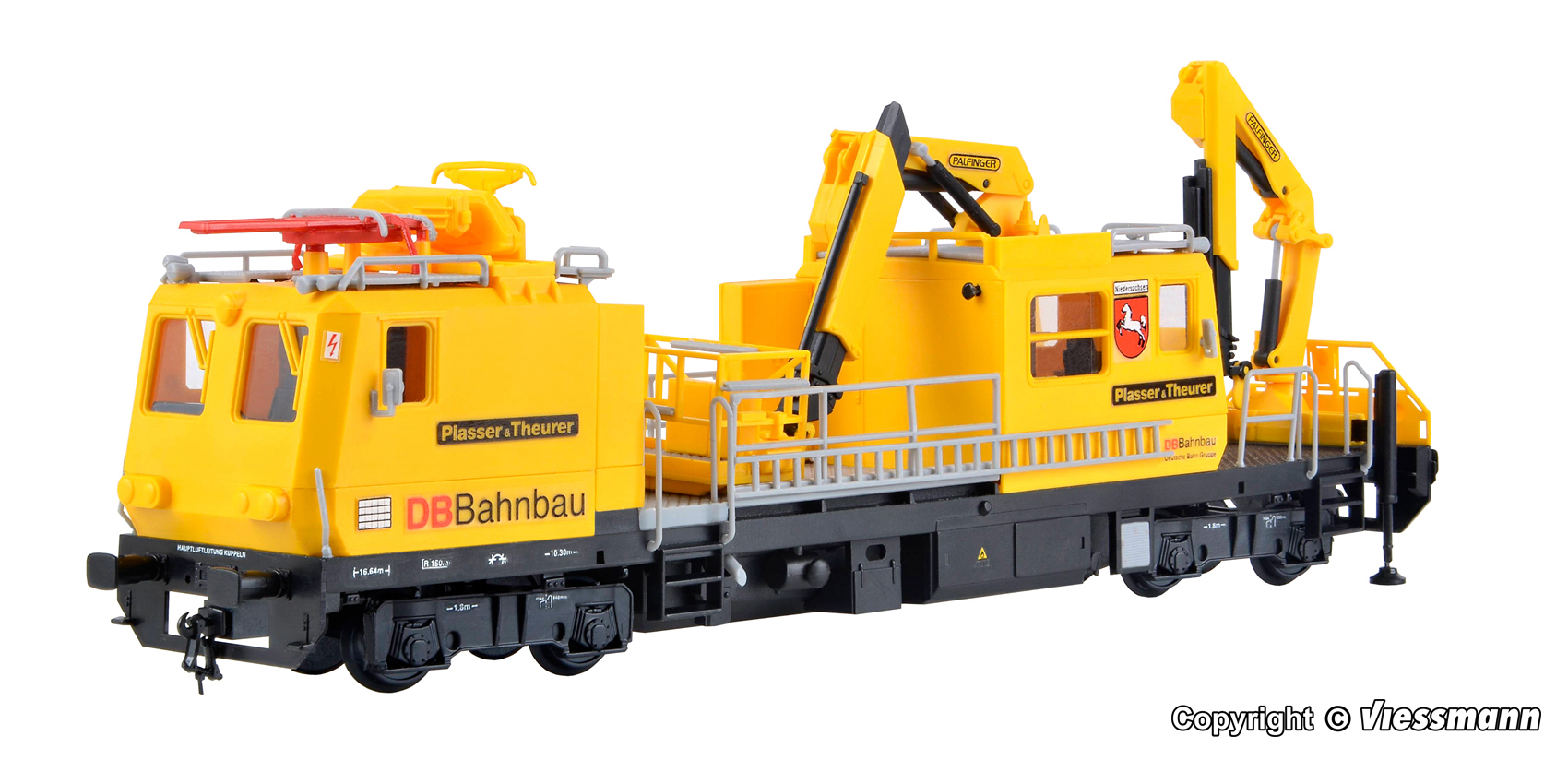 Kibri 16082 Motorturmwagen MTW 100.083/1 DB Bahnbau Spur H0