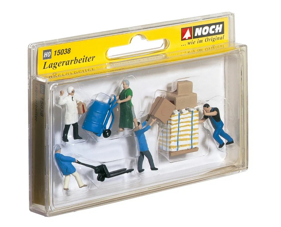 Noch 15038 Lagerarbeiter 1:87 Spur H0 NEU OVP Figuren