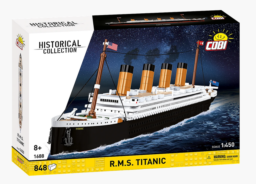 Cobi 1688 RMS Titanic 1:450 Modellbausatz NEU OVP Bricks